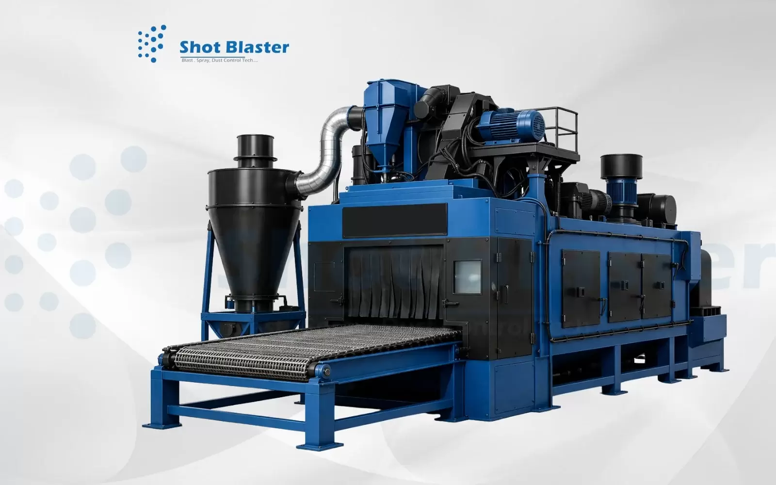 Wire Mesh Shot Blasting Machine